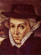 Bartholomeus Spranger Portrat einer Frau oil on canvas